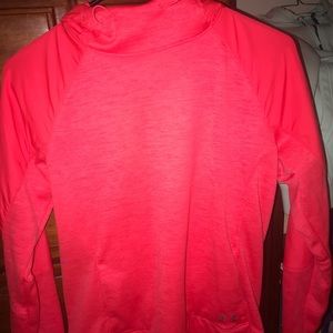 Bright pink Under armour hoodie
